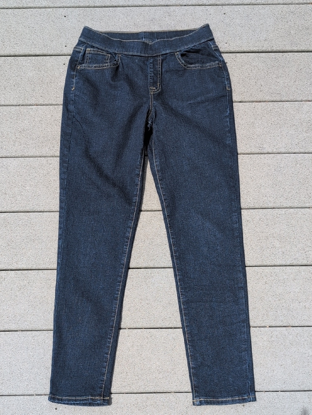 Cat & Jack Jeggings | Cat & Jack Dark Wash Pull-On Jeggings Size 16